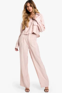 Fluid Straight Leg Trousers