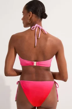 Fonds de bikini ombré Slinky à nouer sur le côté