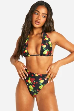 Fruit Print Hipster Bikini Brief