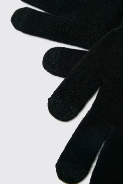 boohooMAN Gants à écran tactile<Homme Chapeaux, Gants Et Écharpes