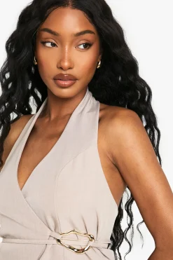 boohoo Gilet ajusté avec détails en métal<Femme Tailleurs|Tops