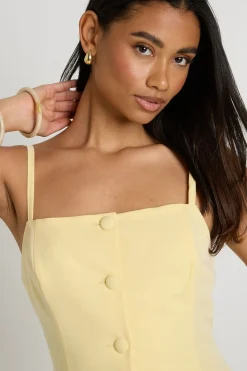 boohoo Gilet Ajusté À Bretelles<Femme Tailleurs|Tops
