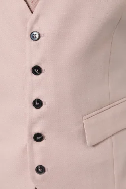 Gilet Ajusté Rose Pâle