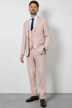 Gilet Ajusté Rose Pâle