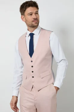 Gilet Ajusté Rose Pâle