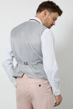 Gilet Ajusté Rose Pâle