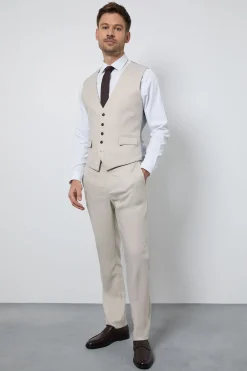 Burton Gilet Ajusté Texturé Couleur<Homme Costumes Et Tenues Formelles