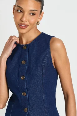 boohoo Gilet À Boutonnage<Femme Tailleurs|Tops