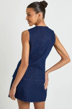 boohoo Gilet À Boutonnage<Femme Tailleurs|Tops