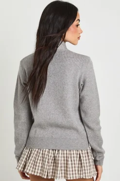 Gilet Boutonné Avec Nœud Au Col