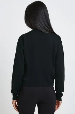 Gilet Boutonné À Col Rond Avec Finition Bord Roulotté