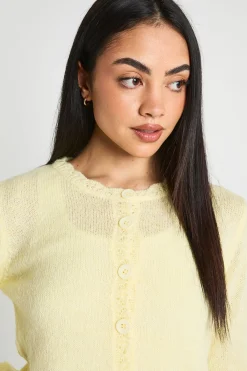 boohoo Gilet Boutonné En Maille Douce<Femme Pulls Et Gilets|Toutes Les Mailles