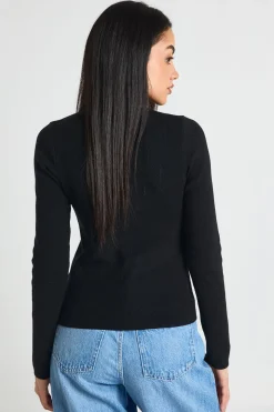 Gilet Boutonné À Patte Volantée