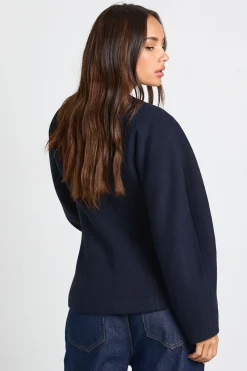 Gilet cintré look laine