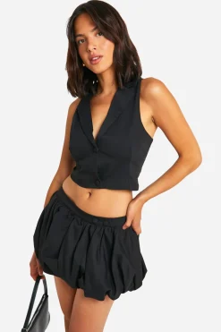 Gilet court ajusté