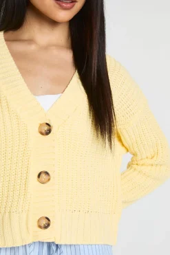 Gilet Court Boutonné