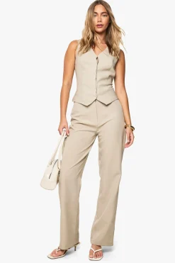 Gilet à couture avant discrète