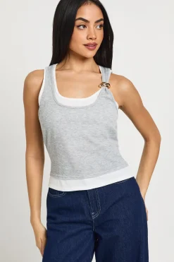 Gilet Côtelé à Superposer avec Finitions