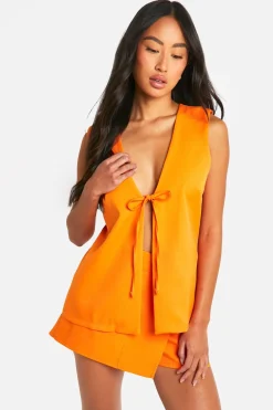 Gilet à décolleté plongeant