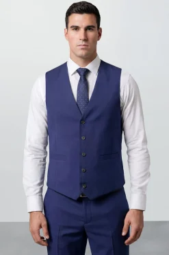 Gilet De Costume Essentiel Bleu Marine Grande Taille & Tall