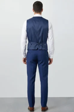 Gilet De Costume Essentiel Bleu Marine Grande Taille & Tall