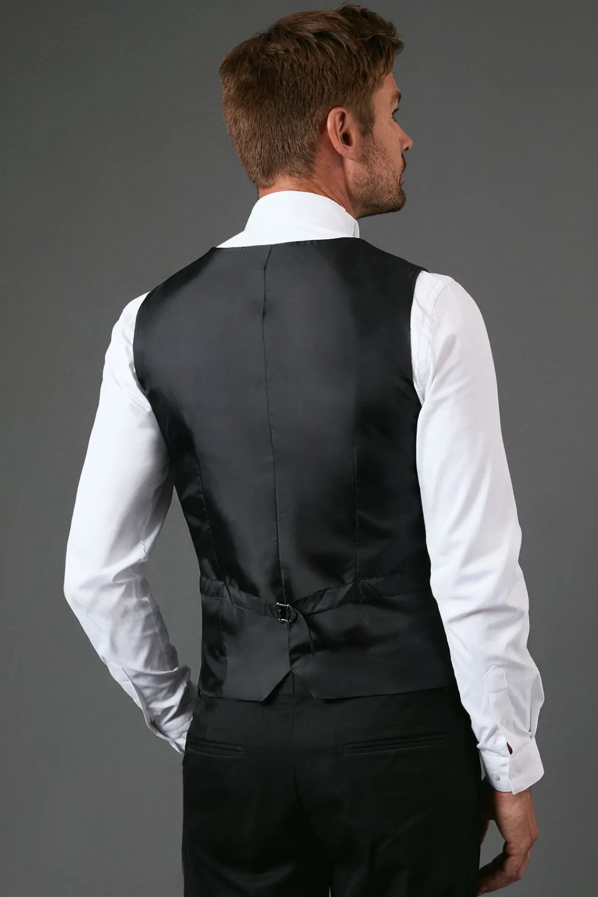 Burton Gilet de Smoking Coupe Ajustée<Homme Costumes Et Tenues Formelles