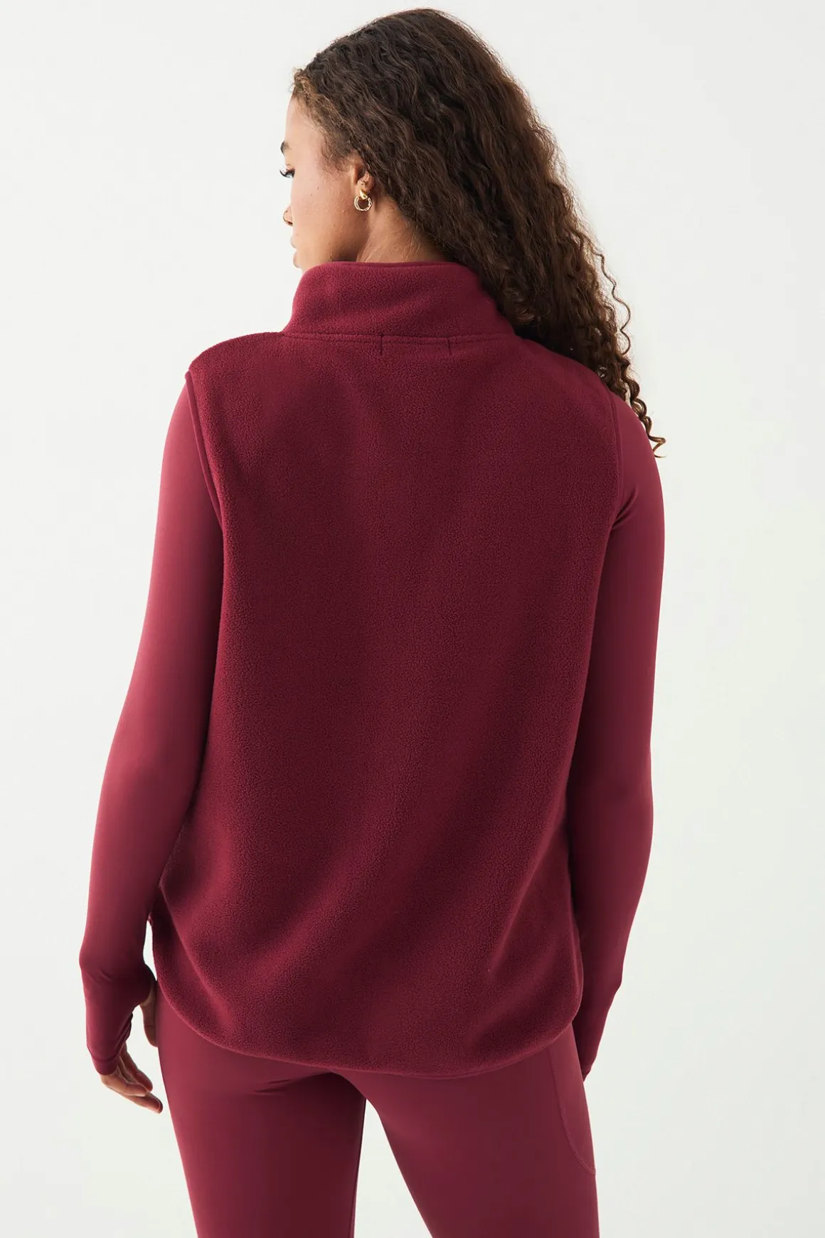Gilet DSGN Studio Sport en Polaire avec Détails de Poches