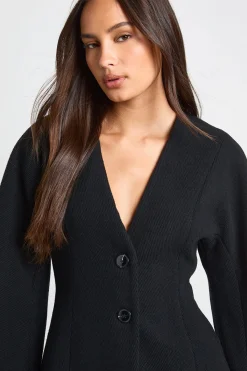 boohoo Gilet à effet laine et coupe ajustée<Femme Vestes & Manteaux