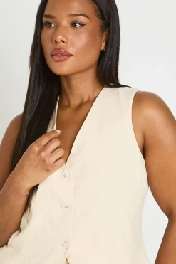 Gilet En Lin Grande Taille