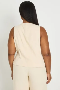 Gilet En Lin Grande Taille