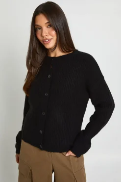 boohoo Gilet En Maille Épaisse Ultra Doux À Col Rond<Femme Pulls Et Gilets|Toutes Les Mailles