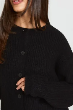 boohoo Gilet En Maille Épaisse Ultra Doux À Col Rond<Femme Pulls Et Gilets|Toutes Les Mailles