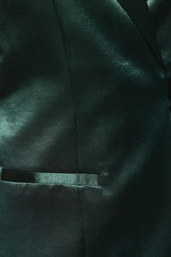 Gilet en Satin à Liens Latéraux