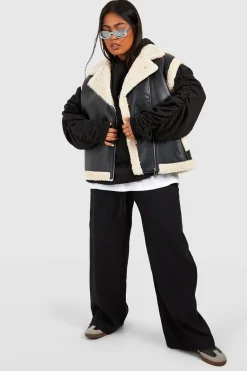 Gilet en synthétique avec garniture Teddy Plus