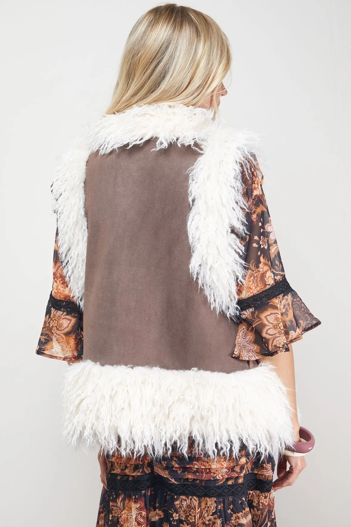Gilet en synthétique Mongole