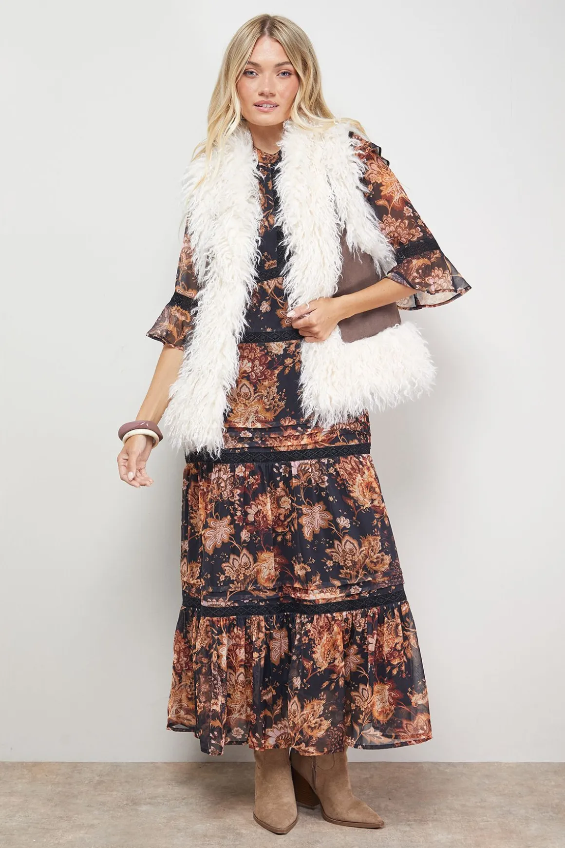 Gilet en synthétique Mongole