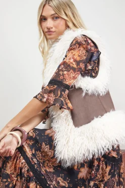 Gilet en synthétique Mongole