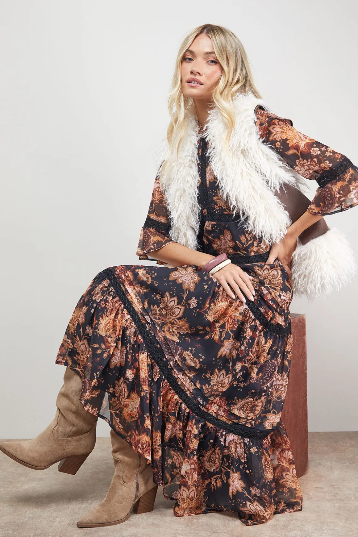 Gilet en synthétique Mongole