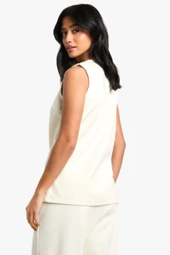 Gilet En Velours Côtelé Petite