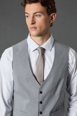 Gilet Essential Gris Clair