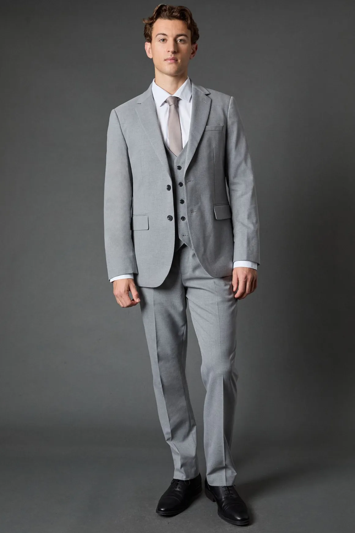 Gilet Essential Gris Clair