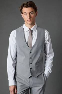 Gilet Essential Gris Clair