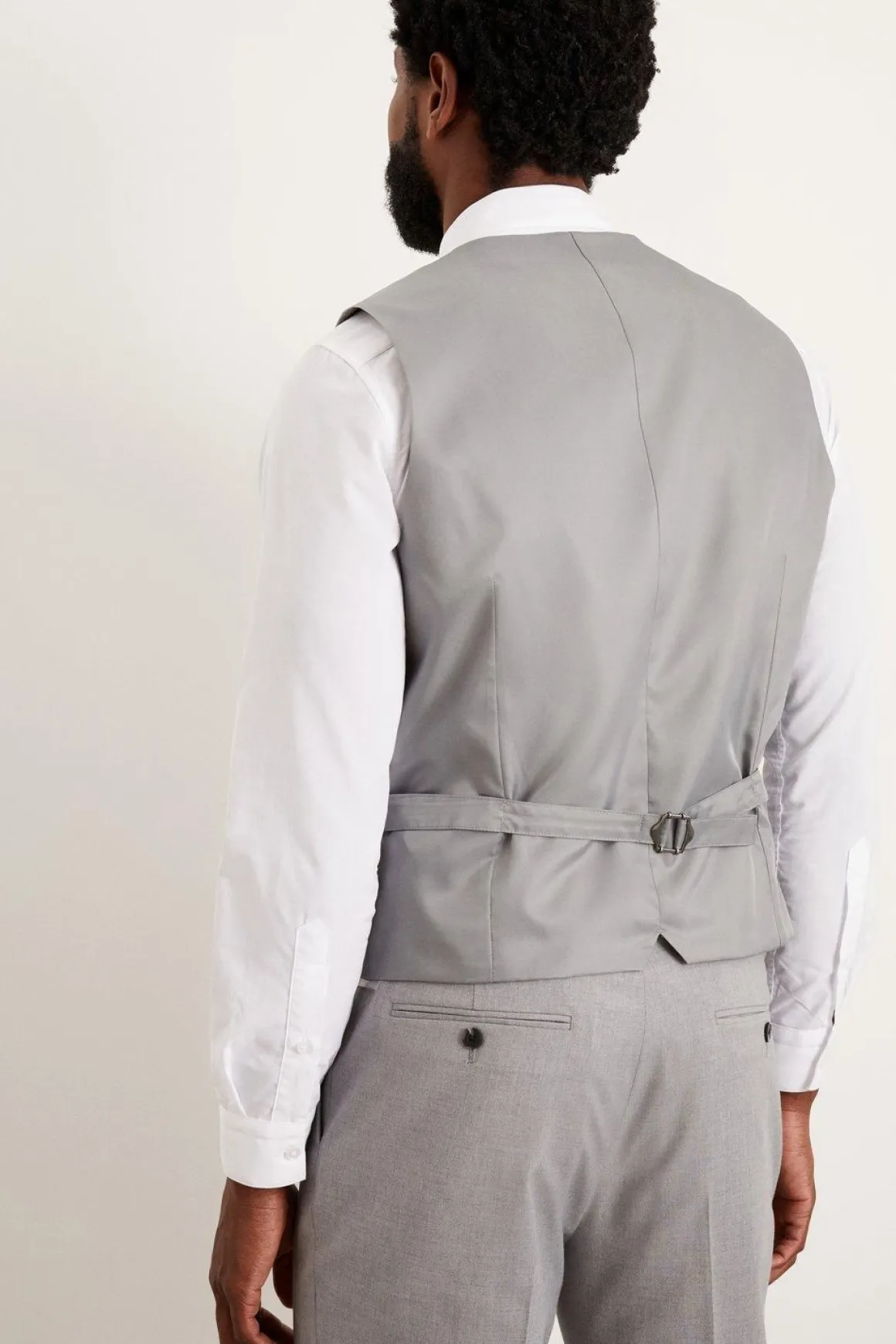 Gilet Essential Gris Clair