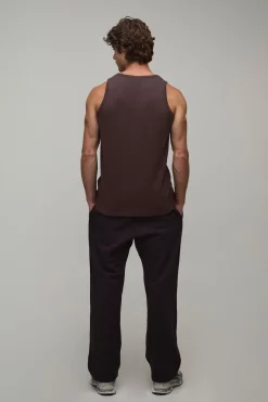 boohooMAN Gilet Gaufré Coupe Régulière Essentiel<Homme Indispensables Grande Taille|Tout Afficher