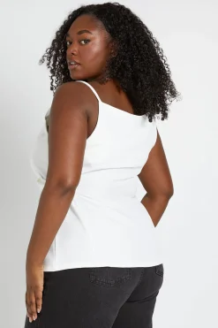 Gilet Grande Taille À Encolure Carrée Et Liens Latéraux