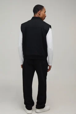 boohooMAN Gilet Léger Coupe Regular<Homme Manteaux Et Vestes