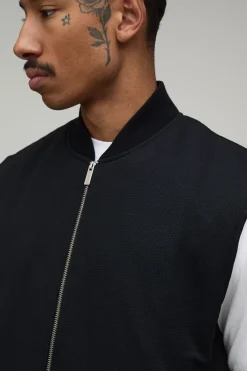 boohooMAN Gilet Léger Coupe Regular<Homme Manteaux Et Vestes