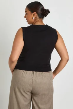 Gilet Léger Grande Taille À Boutons