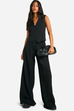 Gilet long ajusté