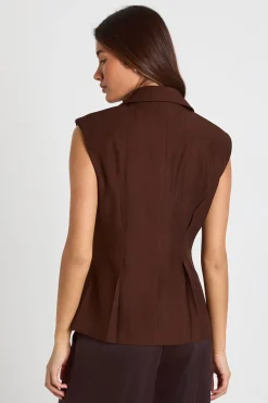 Gilet Long Cintré Sur Mesure